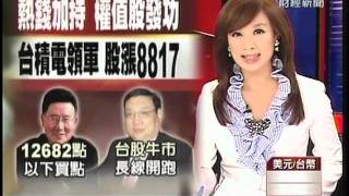 東森財經主播廖廷娟-東森財經晚報播報片段(2010/12/17)