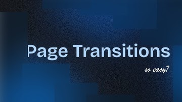 🤯 Crazy!! React Page Transitions are so Easy???