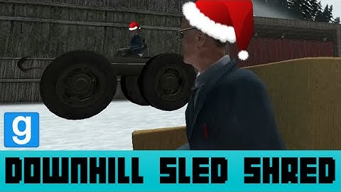 DOWNHILL SLED SHRED (Garry