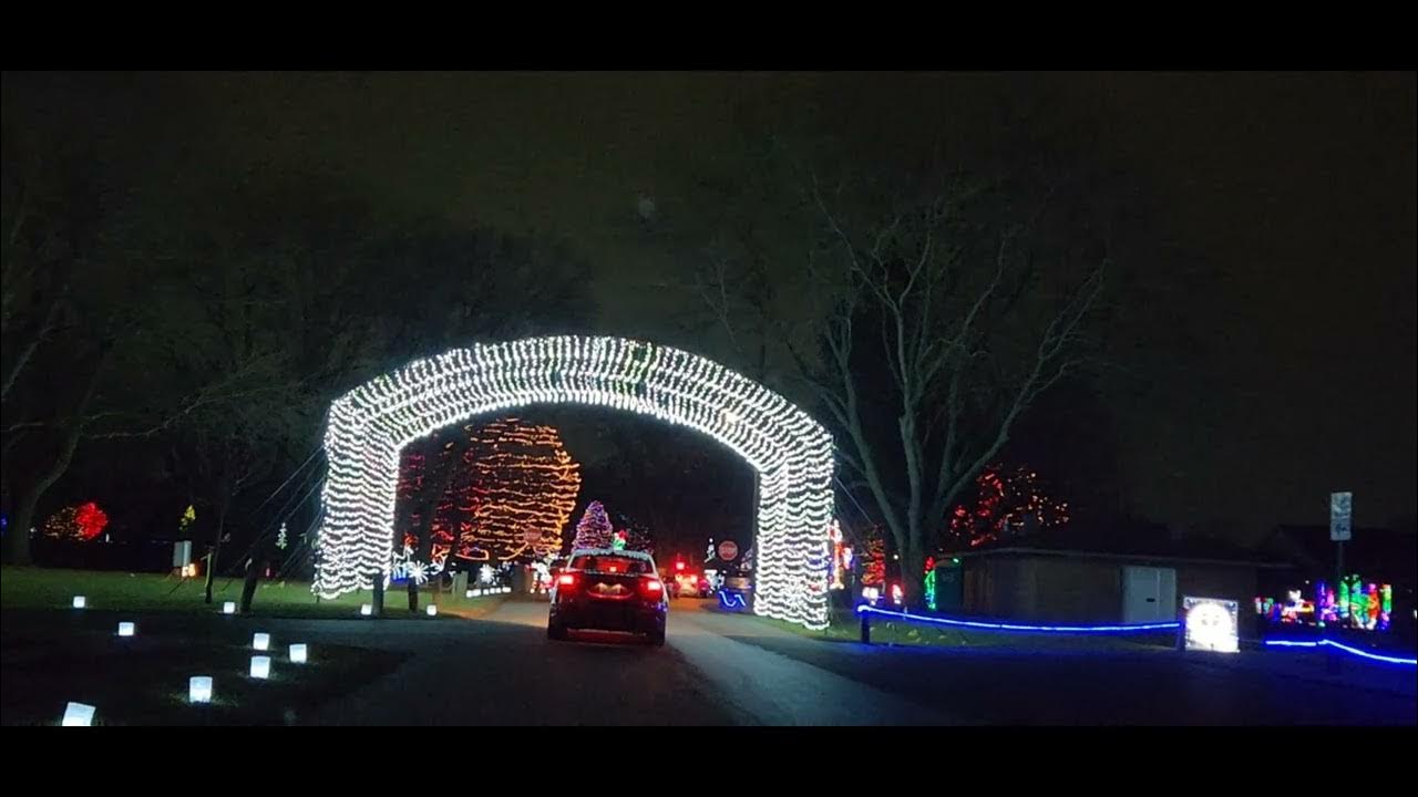 Middletown, Ohio. Christmas Lights Drive Through Display. YouTube