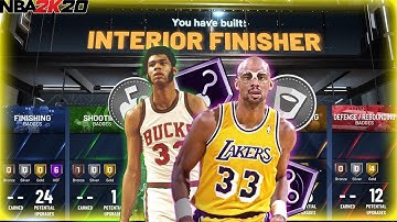 G.O.A.T. SERIES EP.3 KAREEM ABDUL-JABBAR BUILD NBA2K20