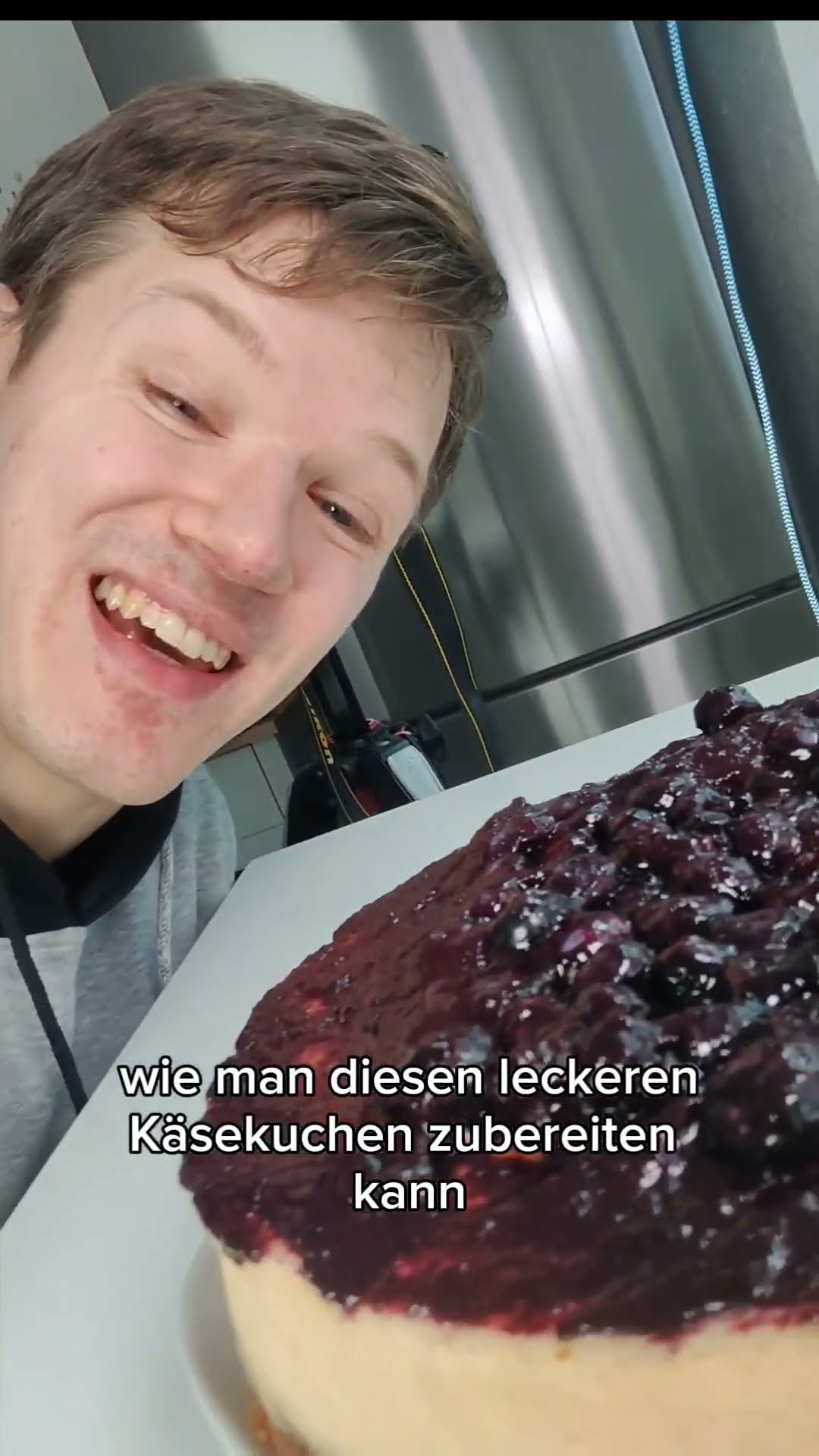 Blaubeeren Cheesecake inspiration #thekone990 #food #cheesecake - YouTube