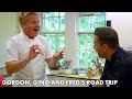 Gordon Ramsay Can't Handle Gino's Attempt At Cutting Scallops| Gordon, Gino and Fred's Road Trip