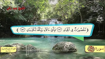 سورة الرحمن الشيخ عيد زكي - surat alrahman - HD