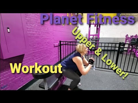 Upper And Lower Body Workout Planet Fitness Hd Youtube