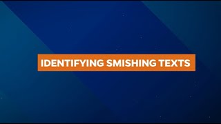 Beware of Smishing Texts