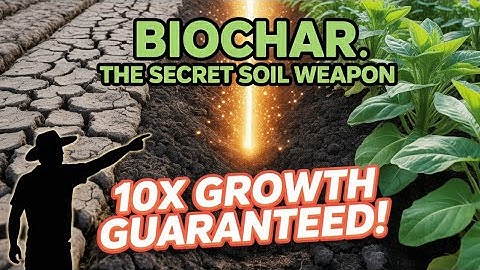  BIOCHAR: The Powerfu Soil  Booster You Must Try