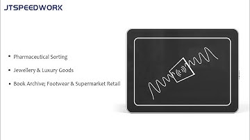 JT-6250 RFID UHF ISO18000-6C Checkout Desk Reader For Clothing Store Management
