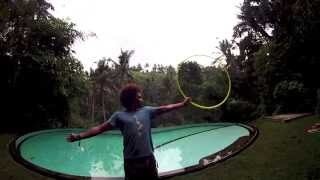 Chest Roll with neck twist into Infinity toss