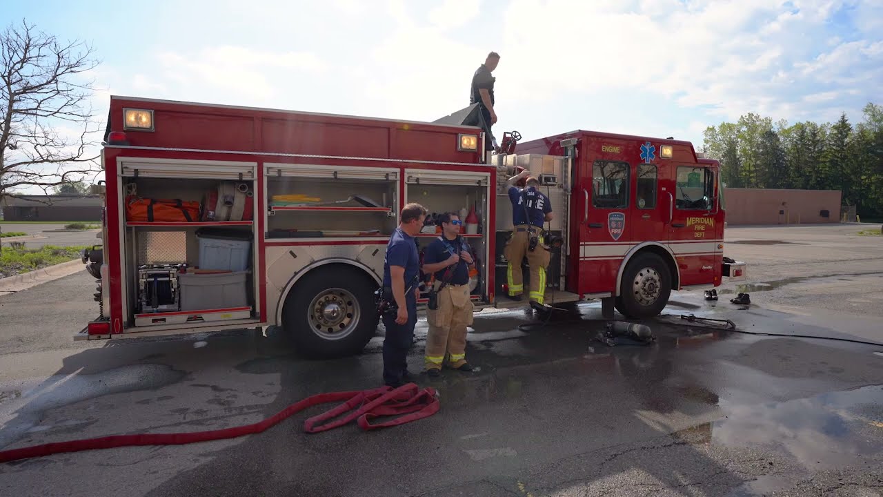 Meridian Township Fire Department Training YouTube