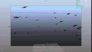 Crowd Test Maya