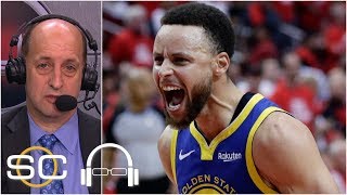 Jeff Van Gundy praises Warriors' toughness in 'improbable' win over Rockets | SC with SVP