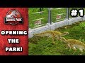 Lets play jurassic park operation genesis 1  opening the park walking with dinosaurs mod