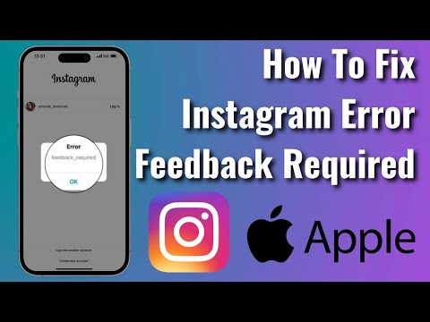 How to Fix Feedback Required on Instagram on iPhone