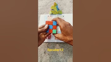 How to solve 3 by 3 Rubik