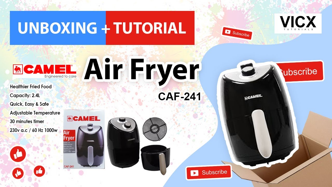Unboxing Camel Air Fryer CAF241 YouTube