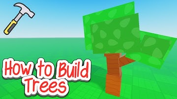 How to Make Trees in Roblox Studio! (2025)