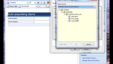 How to: Auto Populate