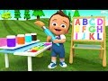 Alphabets  colors for children to learn with baby draw abc on board 3d kids toddler educational