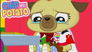 Chip and Potato | Chips TShirt DISASTER! | Cartoons For Kids | Watch More on Netflix