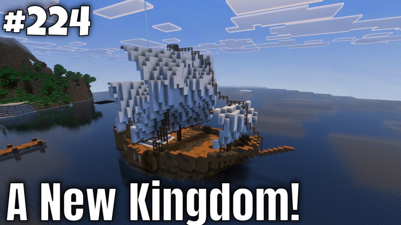 Starting a New Kingdom! [Minecraft Survival] [ep. 224] - YouTube