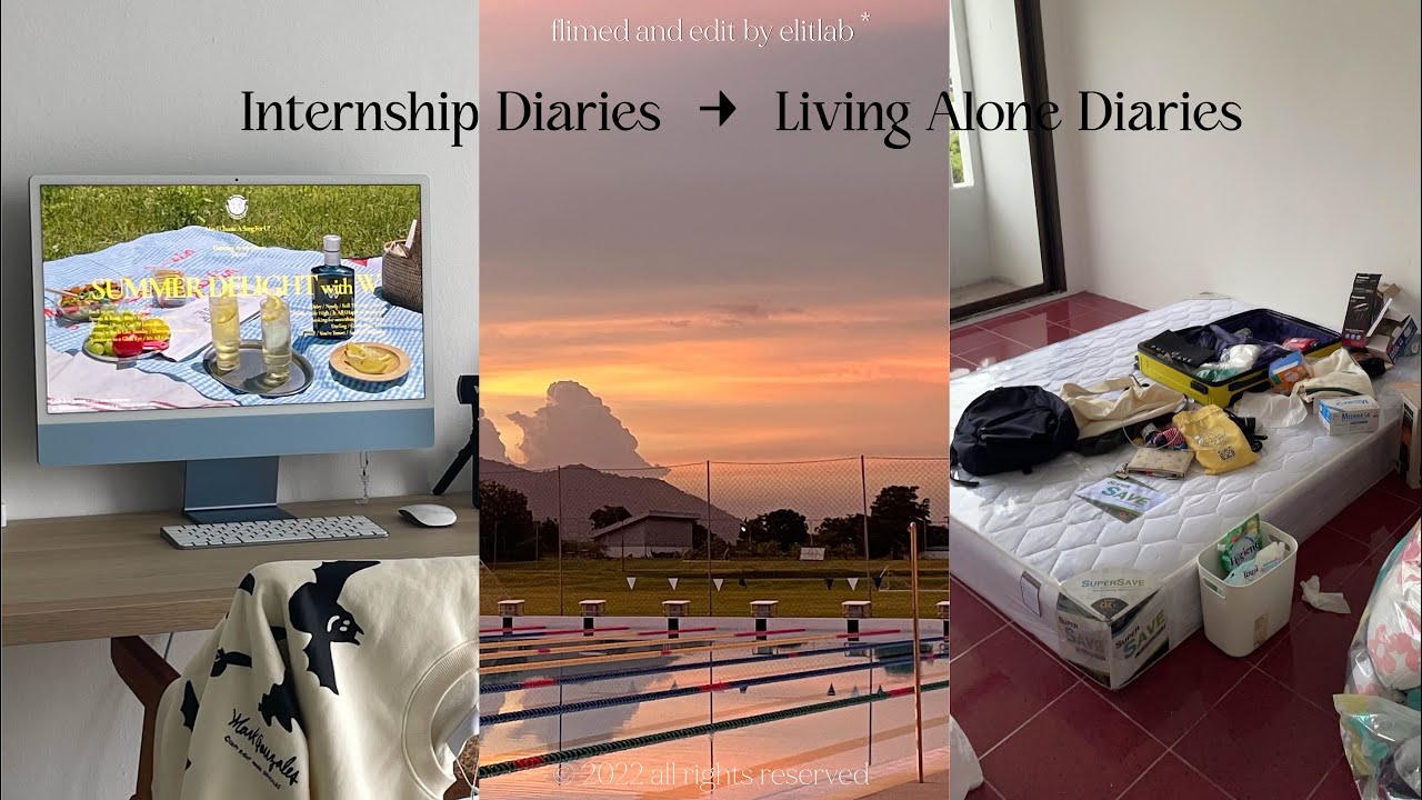 ENG) Internship diaries → Live alone Diaries - Intern recap, Move to