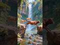 Amazing Cow Save His Boy From Crocodile #WTFzone360 #mindbending #glitchart