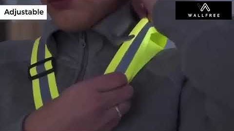 LED Reflective Running Vest