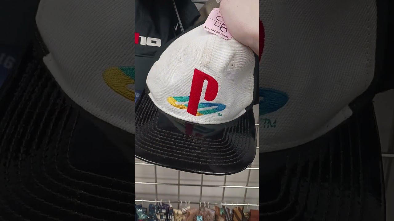 Cool ps1 hat found while thrift shoppin 