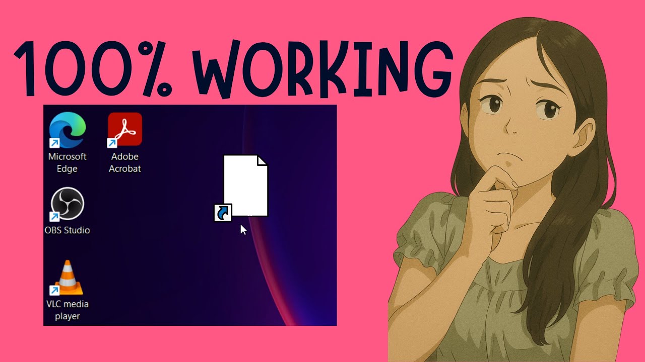 How To FIX Blank White Desktop Shortcut Icons In Windows 11 PC Or Laptop