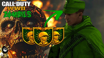 Unlocking NEW Secret Character Challenges "The Shadowed Throne" ! | Call Of Duty: WW2 Zombies DLC 2