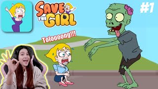 Jadi Penyelamat Gadis Ini Dari Zombie & Penjahat Nakal!! Game Save The Girl - Part 1 screenshot 5