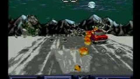 Batman Returns Mega CD . Gameplay Stage 2