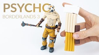 PSYCHO BANDIT (Fortnite Battle Royale / Borderlands 3 - Mayhem) - Polymer Clay