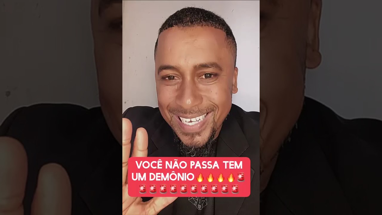 NÃO PASSA ESSE VÍDEO NÃO, PORQUE TEM UM DEMÔNIO AI. 🚨🚨🚨🔥🔥🔥