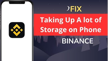 How to FIX Binance Taking Up A lot of Storage on Phone