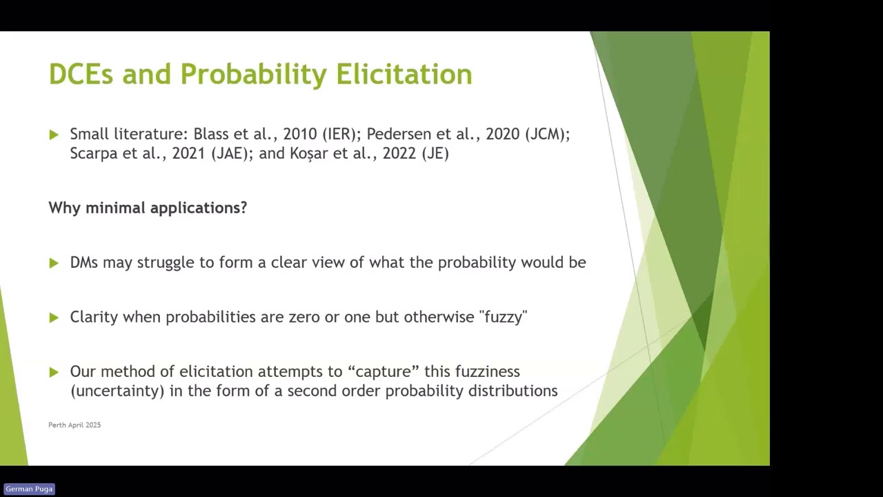 Discrete Choice Experiments and Alternative Elicitation Procedures