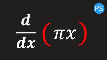 Derivative of πx | Differentiate pi x