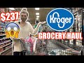 MASSIVE KROGER GROCERY HAUL! (with our weekly meal plan) // Rachel K