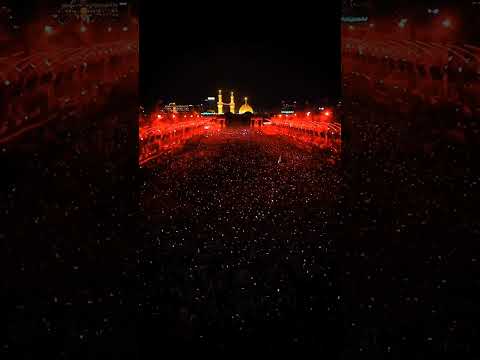 لبيك يا حسين ع العراق العتبة الحسينية المقدسة اكسبلور الهند يافاطمه ياعلي ياحسين مسجد