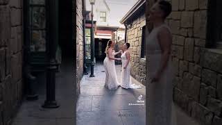 Behind the Scenes ⚡️ Harry Potter World Wedding Photos #shorts