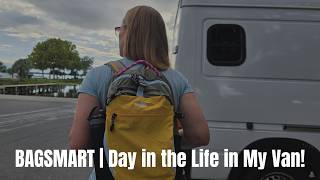 Van Life in Florida 🌴 Day in the Life & How I Pack with the Bagsmart Faro Backpack