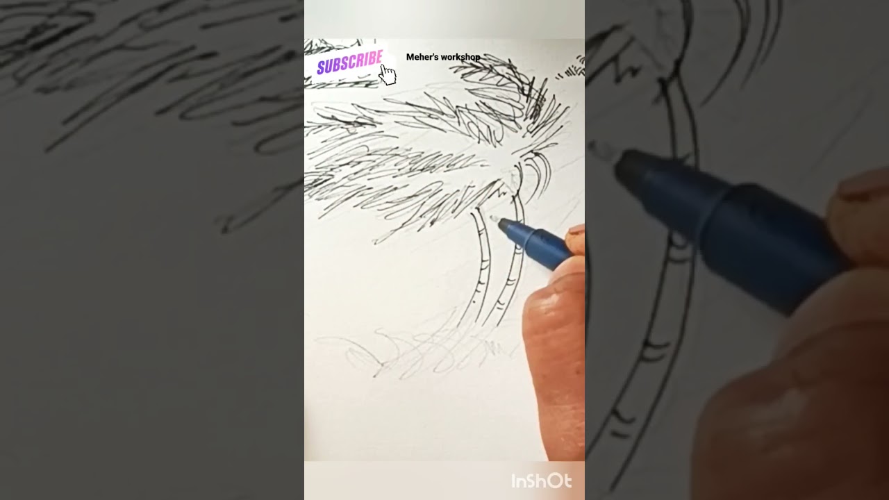 Tree under Thunder Strom 