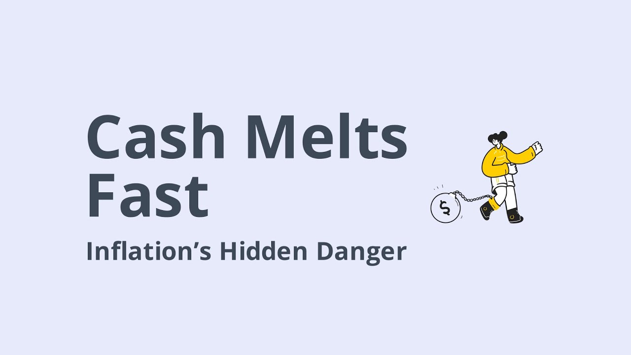 The melting ice cube analogy in finance! Inflation explained.