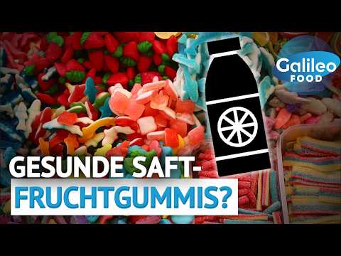 Die Fruchtsaft-Lüge: Darum sind Saftbärchen nicht gesünder! | Galileo Food