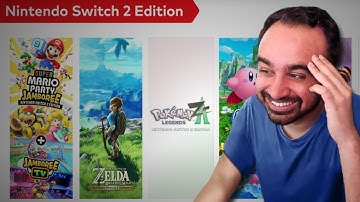 Squeex Reacts to the Nintendo Direct: Nintendo Switch 2!