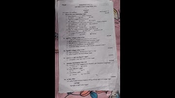 6th standard tamil 1st mid term question paper 2025#exam #questionpaper #students #examtips