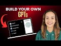 Creating gpts your stepbystep tutorial