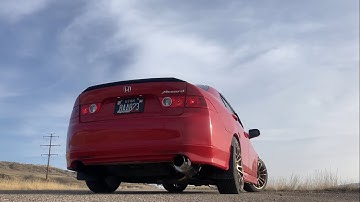 I put a single exit on my Tsx!