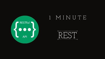 REST in One Minute: Mastering the Art of Web Communication!